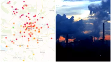 Poluare extrema in Capitala si Ilfov Bucurestiul sa inrosit pentru Valentines Day