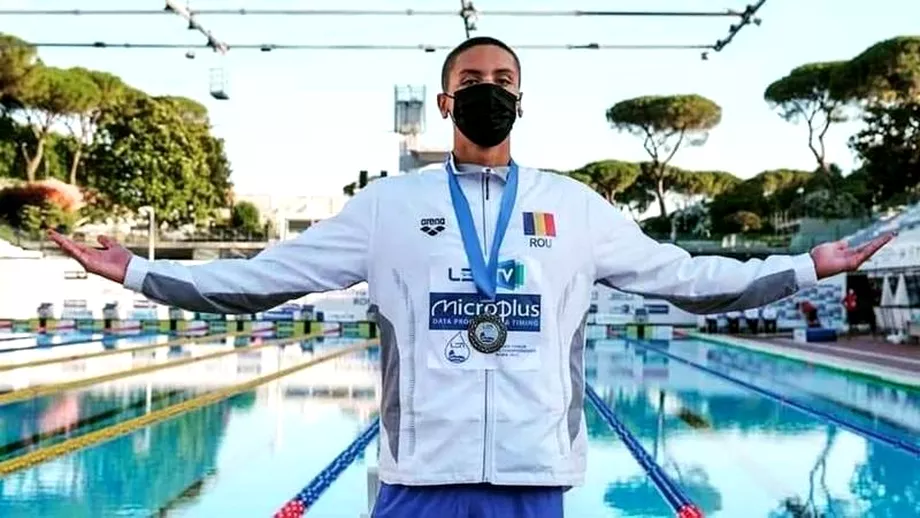 David Popovici ia cu asalt lumea natatiei A treia medalie de aur la Europenele de la Roma
