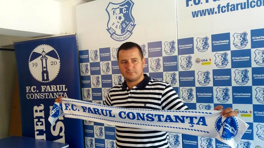 Ianis Zicu antrenor principal la Farul Constanta Prima reactie Sper ca fanii sa fie intelegatori FOTO