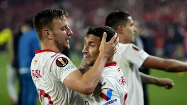Sevilla record uluitor in Europa League a ajuns la al saptelea trofeu Jesus Navas veteranul care a castigat a patra oara competitia