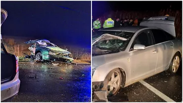 Accident cumplit in Brasov O masina rupta in doua Doi morti si 5 raniti