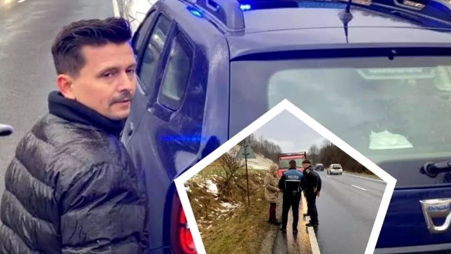 Femeie insarcinata aruncata din masina de catre propriul sot si salvata de politistii de frontiera