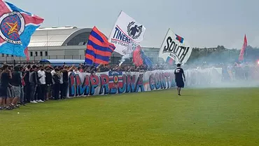 Suporterii CSA Steaua iau atacat pe rapidisti dupa meciul cu FCSB Anuntul facut de ultrasii echipei Armatei Video