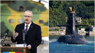 Romania ar putea produce submarine Momentan tara noastra are in plan achizitia lor Ce anunt a facut ministrul apararii