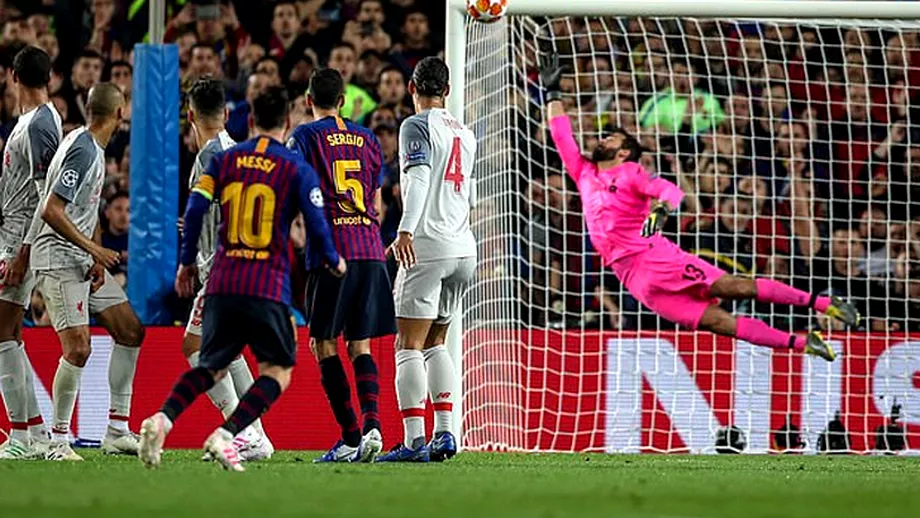 Leo Messi golul sezonului 20182019 din UEFA Champions League Vezi ce face starul Barcelonei pentru a se recupera dupa ultima accidentare