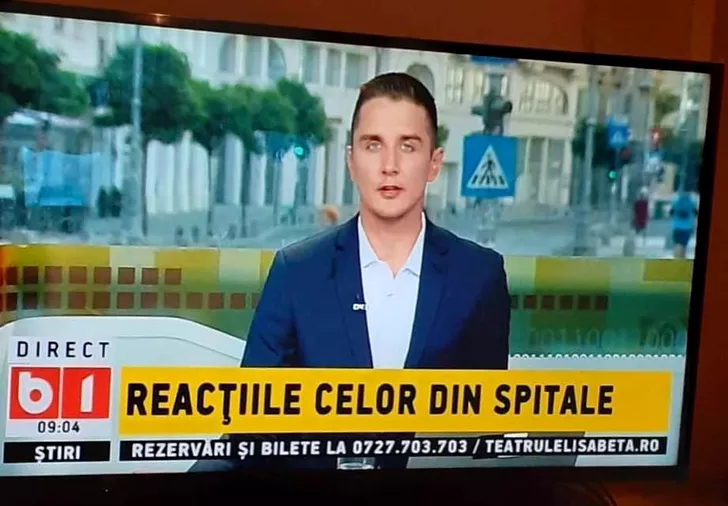 Ștefan Păscuță, prezentator B1 TV