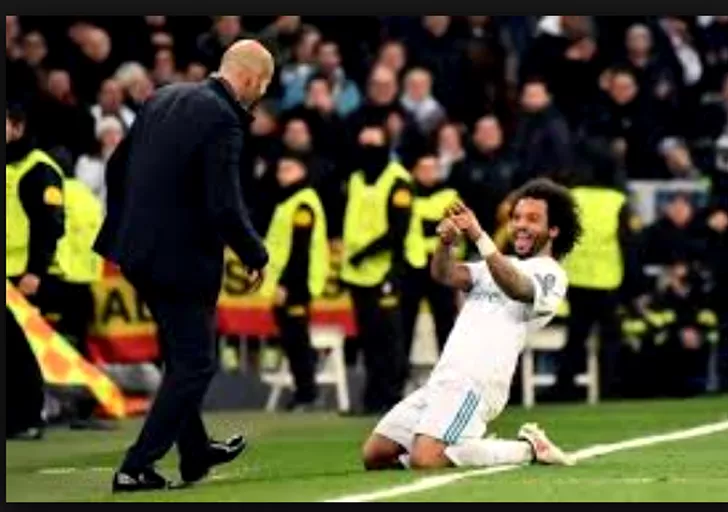 Marcelo are un cult pentru Zinedine Zidane, pentru care a jucat și accidentat
