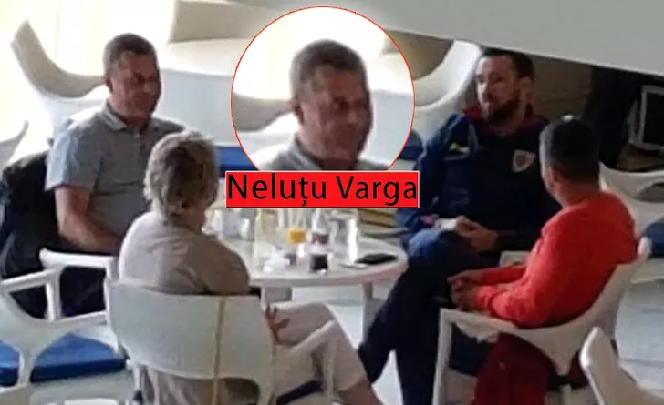 Primele poze cu „omul fără chip”, Neluțu Varga, patronul CFR Cluj! Vizită surpriză la hotelul naționalei. EXCLUSIV (2)