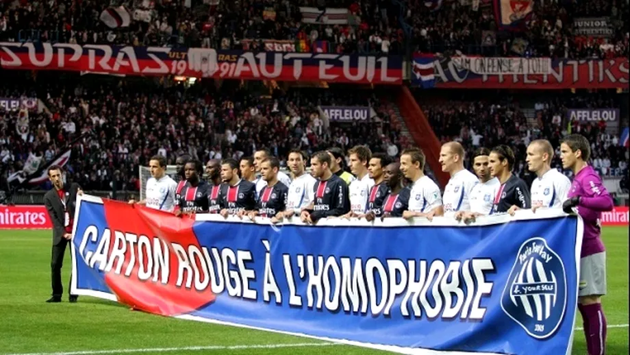 Paris Foot Gay echipa homosexualilor din Franta Jumatate dintre jucatori fac parte din comunitatea LGBT