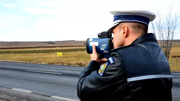 Prins de radar cu 243 kmh pe autostrada in Sibiu Uluitor ce au descoperit politistii in masina