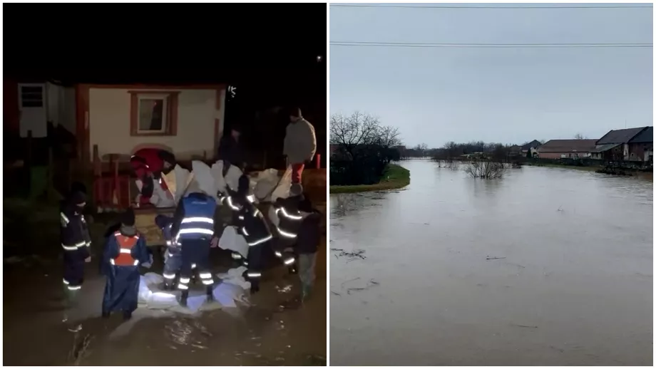 Inundatiile au facut ravagii in Romania Mai multe case si drumuri sunt sub ape Cat mai dureaza vremea rea Video