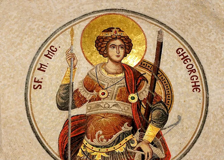 Sfântul Gheorghe, prăznuit pe 29 aprilie, în a doua zi de Paște
