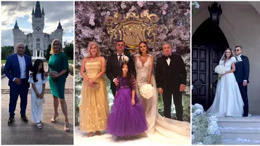 Fostul iubit milionar al Ilenei Lazariuc sa casatorit cu un model mai tanar cu 20 de ani Nunta a avut loc la castelul familiei Imagini fabuloase