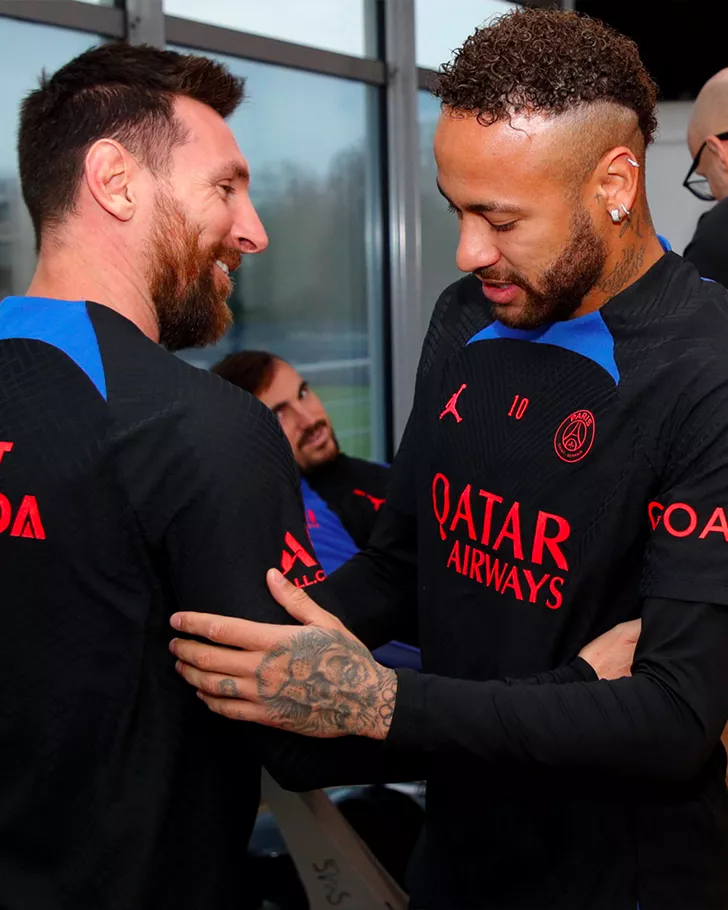 Neymar s-a întâlnit cu Messi. Sursa foto: PSG