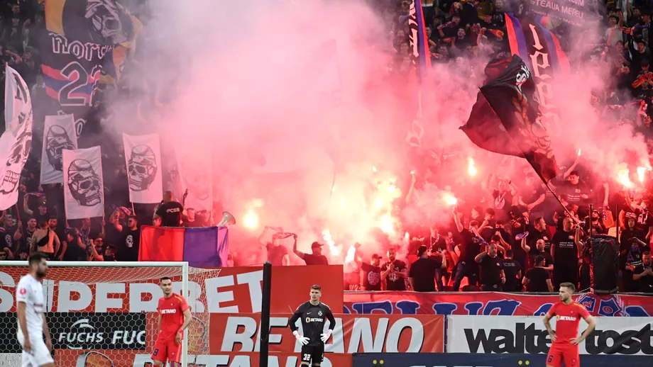 Sanctiuni dure dupa incidentele de la derbyul FCSB  Rapid 15 Doi fani interzisi pe stadioane pentru sase luni