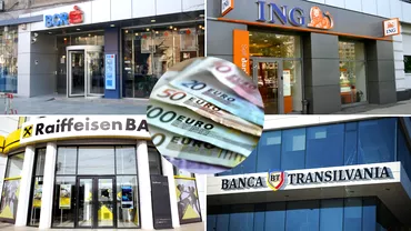 Topul bancilor din Romania De unde poti lua bani mai multi Banca Transilvania CEC Bank BRD Raiffeisen ING sau BCR