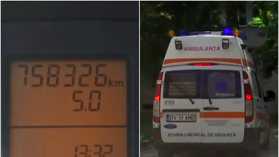 Record de kilometri la bord pentru o ambulanta din Brasov peste 750000 A facut ocolul Pamantului de 17 ori