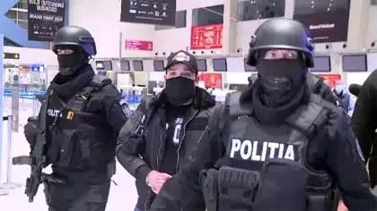 Interlopul Lindon Duduianu a chemat mascații la Otopeni: „Să vadă toată Poliția Română...