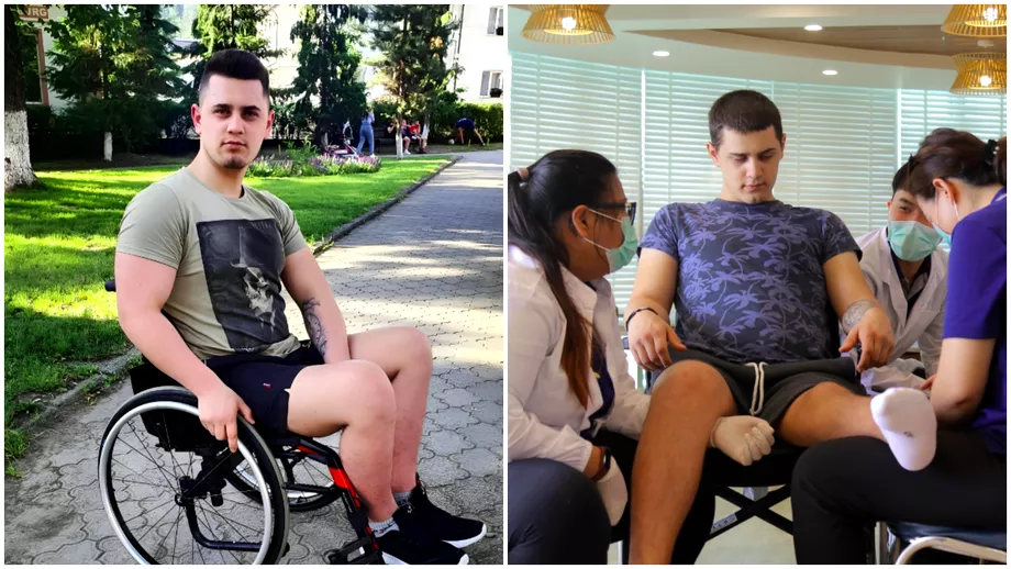 Marian a plecat in Franta pentru un viitor mai bun dar sa intors intrun scaun cu rotile Tanarul are nevoie de ajutorul nostru
