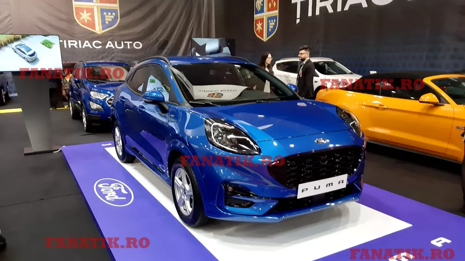 Reportaj de la Salonul Auto Bucuresti 2019 unde accentul se pune pe hibrid Vedeta showului noul Ford Puma produs la Craiova Galerie foto