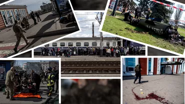 Razboi in Ucraina ziua 44 Rusia cauta inca 60000 de militari pentru a ii trimite in Ucraina Cel putin 50 de morti in masacrul din gara Kramatorsk Lideri ai UE in vizita la Bucea