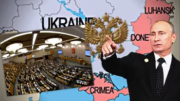 Putin ar putea recunoaste zonele Donetk si Lugansk controlate de rebeli ca state independente Invazia ar deveni mentinere a pacii