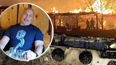 Patronul de la Ferma Dacilor rupe tacerea Primele declaratii Neau dat foc Sa ne faca rau Cornel Dinicu devastat dupa incendiul care ia ucis fiul
