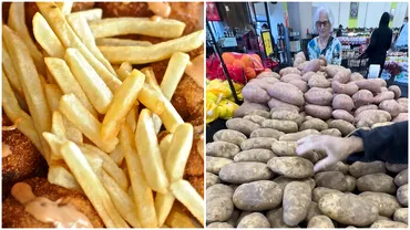 Cat au ajuns sa coste cartofii in Romania la piata si la restaurante Pretul pentru o portie e foarte piperat