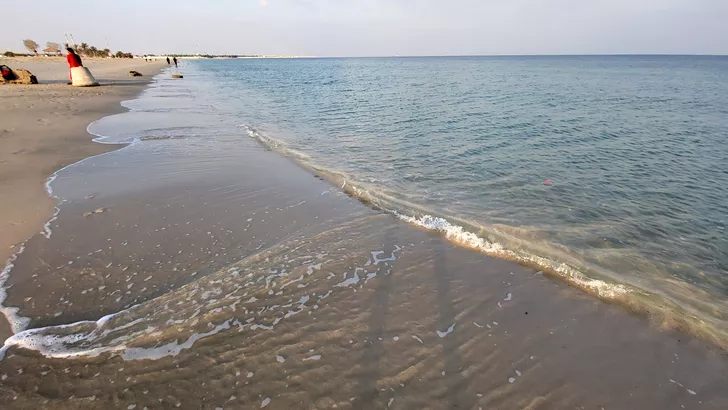 Apa cristalină din Golful Arabiei. Sursa: Fanatik