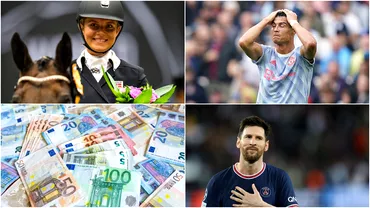 O sportiva necunoscuta lea luat fata lui Cristiano Ronaldo si Lionel Messi Are averea estimata la peste 1 miliard de euro