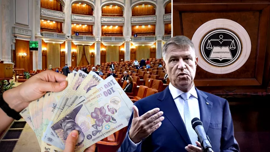 Banii primiti pe nedrept de bugetari pe agenda CCR Iohannis a contestat legea care oficializa risipa fondurilor publice
