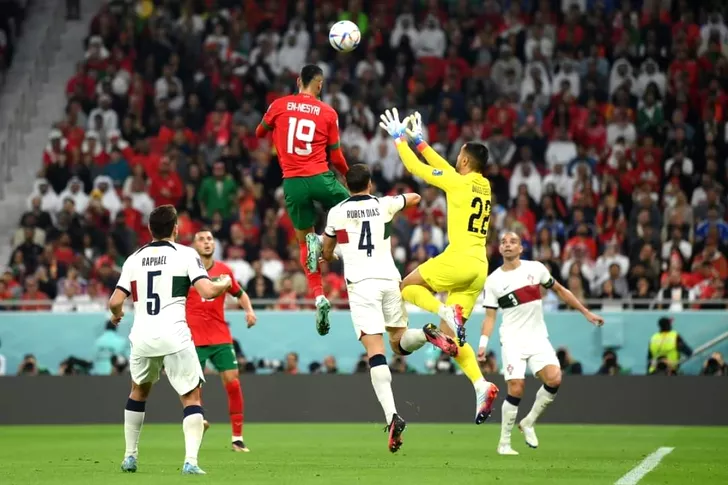 Youssef En-Nesyri, imagine superbă în stilul Cristiano Ronaldo la golul marcat împotriva Portugaliei