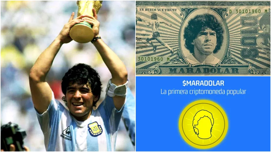Se lanseaza Maradolarul Cand va putea fi folosita prima criptomoneda argentiniana dedicata lui Diego Maradona