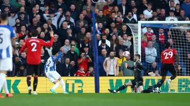 Premier League restante etapa 28 Manchester United pierde la Brighton in minutul 909 cu un gol primit din penalty Cum arata clasamentul
