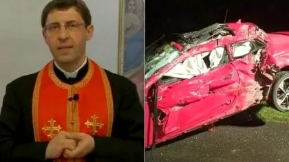 Preot mort într-un accident șocant pe A1. A fost aruncat din mașină. Detaliul...