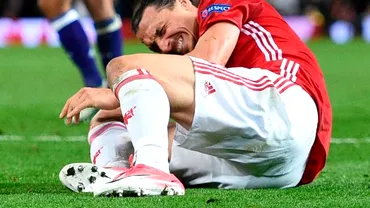 Accidentare HORROR pentru Zlatan Dubla ruptura de ligamente