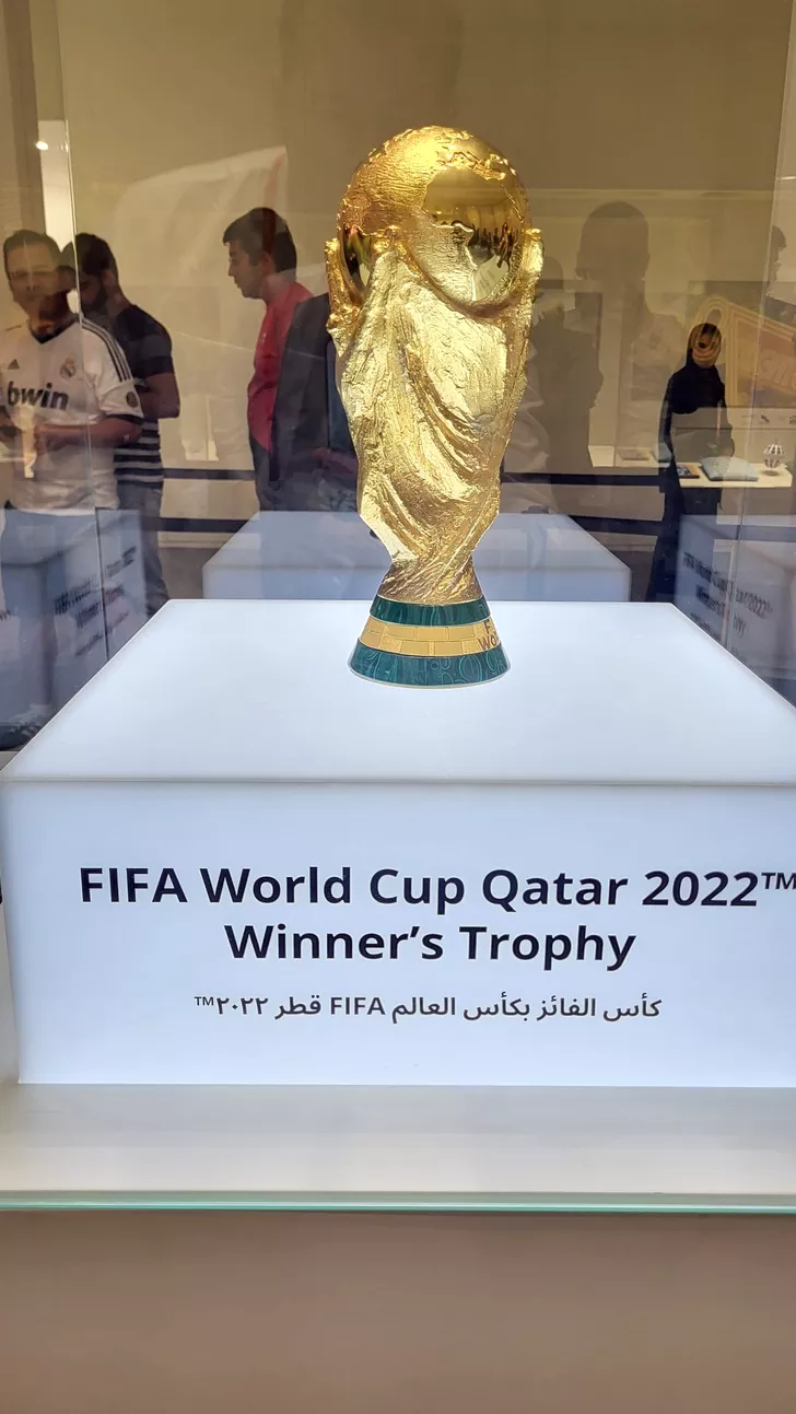 Trofeul Cupei Mondiale. Sursa: Fanatik