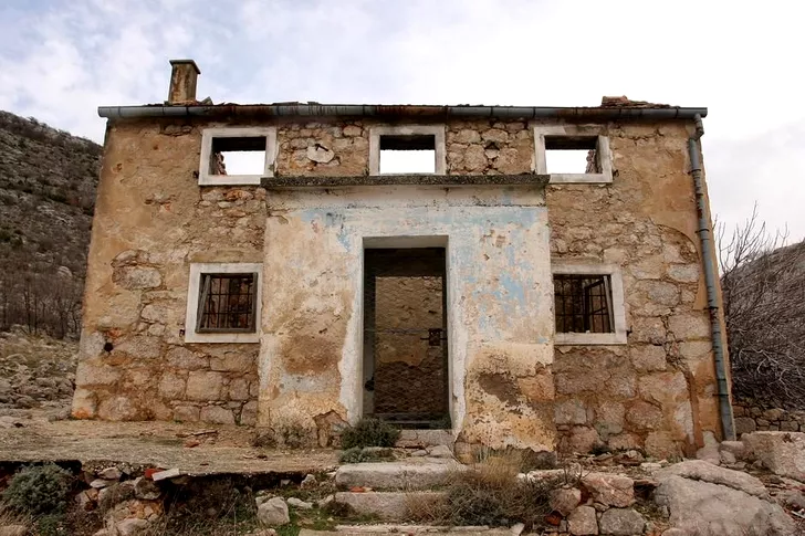 Casa lui Luka Modric, după război