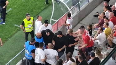 Incidente la derbyul Dinamo  Universitatea Craiova Stewarzii au intervenit