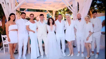 Imagini de la nunta lui Alex Bourceanu Nasi au fost Reghe si Prodanca