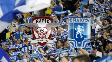 Rapid  U Craiova va fi un derby si in tribune Oltenii voiau sa inaugureze stadionul din Giulesti