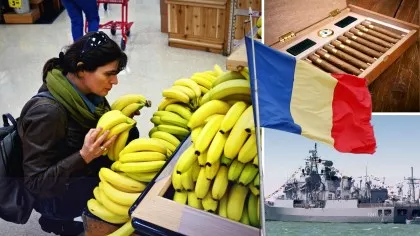 Cum a ajuns România un puternic exportator de banane. Trabucuri, geamantane și nave...