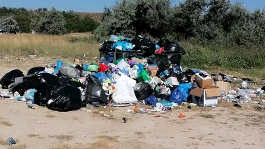 Imagini dezolante pe bratul Sulina sute de saci de gunoaie zac chiar pe malul apei Reactia uimitoare a ministrului Mediului