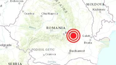 Cutremur in Romania 22 martie 2023 Seismul sa produs in zona Vrancea