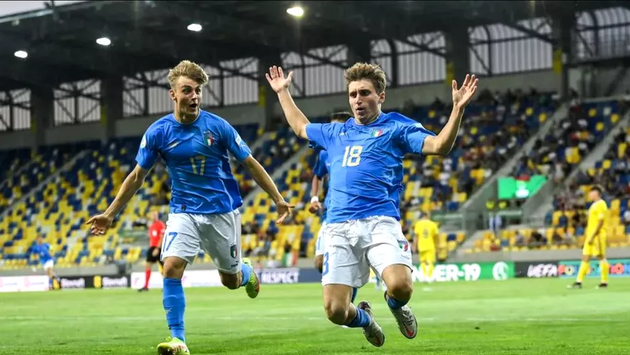 Romania U19  Italia U19 12 la EURO 2022 Tricolorii debut cu stangul la turneul final Cum arata clasamentul grupei Video