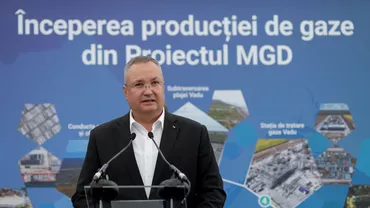 Nicolae Ciuca optimist dupa inceperea productiei de gaze in Marea Neagra Vom ajunge sa asiguram 90 din necesar