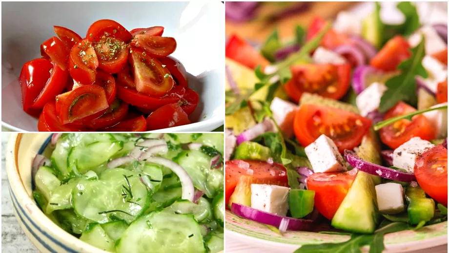 3 retete simple de salata de vara Cele mai gustoase ingrediente Secretul gospodinelor