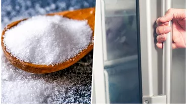 De ce se pune o lingurita de sare in frigider Trucul genial si eficient pe care multi il folosesc