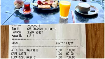 Suma uluitoare platita de o romanca pentru un mic dejun in Istanbul Cu banii astia am mancat o zi
