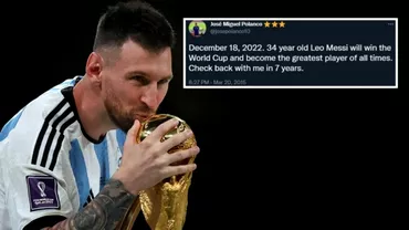 Un fan a prezis in 2015 ca Lionel Messi va castiga CM din Qatar Care este de fapt adevarul din spatele postarii virale